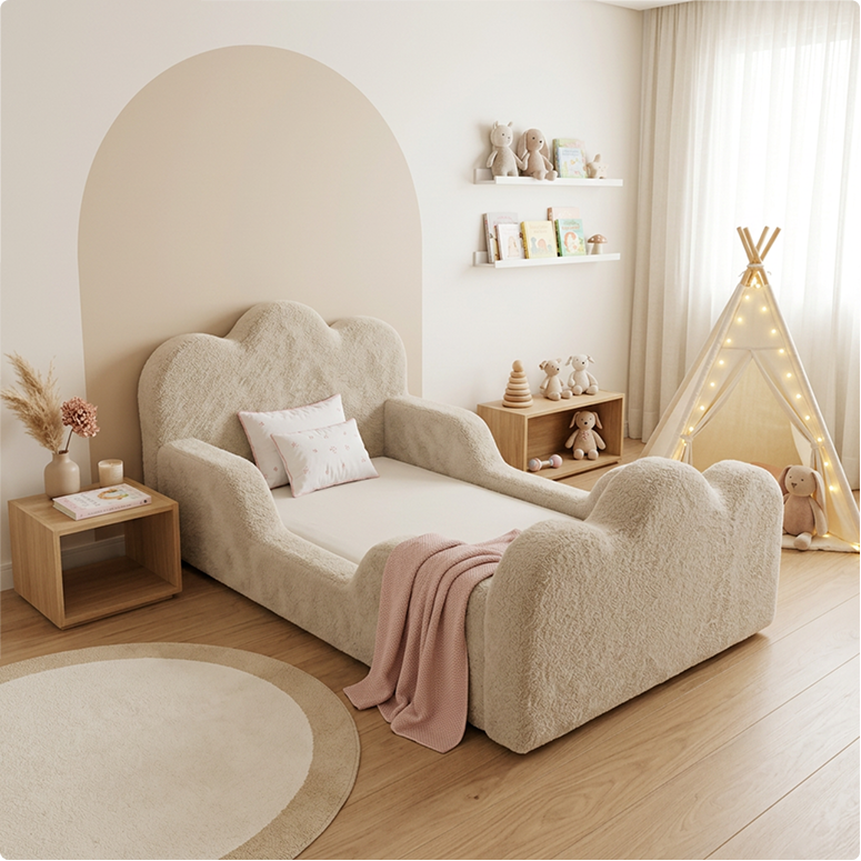 Cama montessori: autonomia e segurança para o quarto infantil