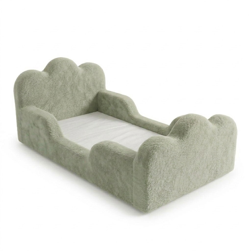 Cama Montessori Infantil Sonhos Duo Solteiro - Verde
