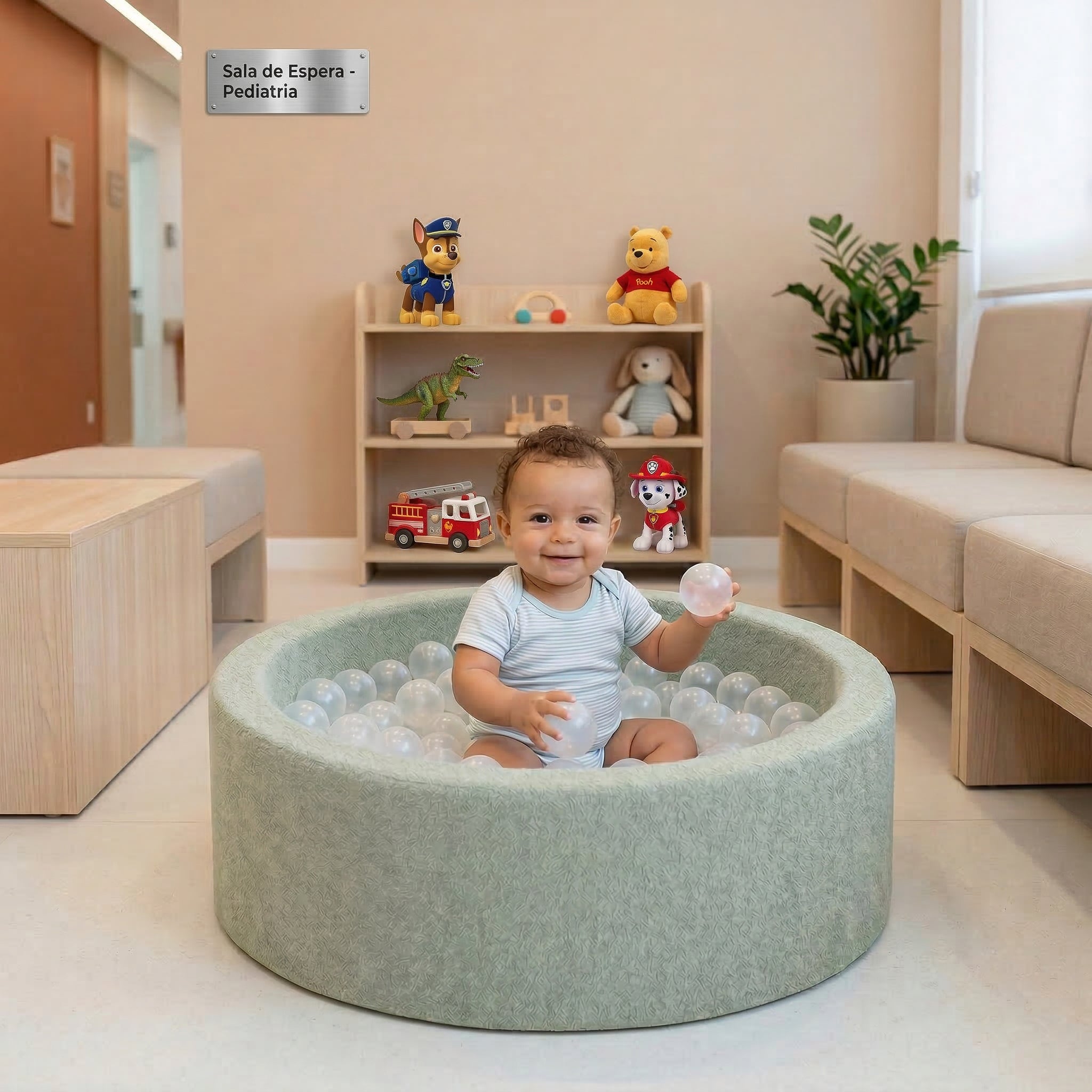 Piscina de Bolinhas Infantil Aventuras Play  - Verde