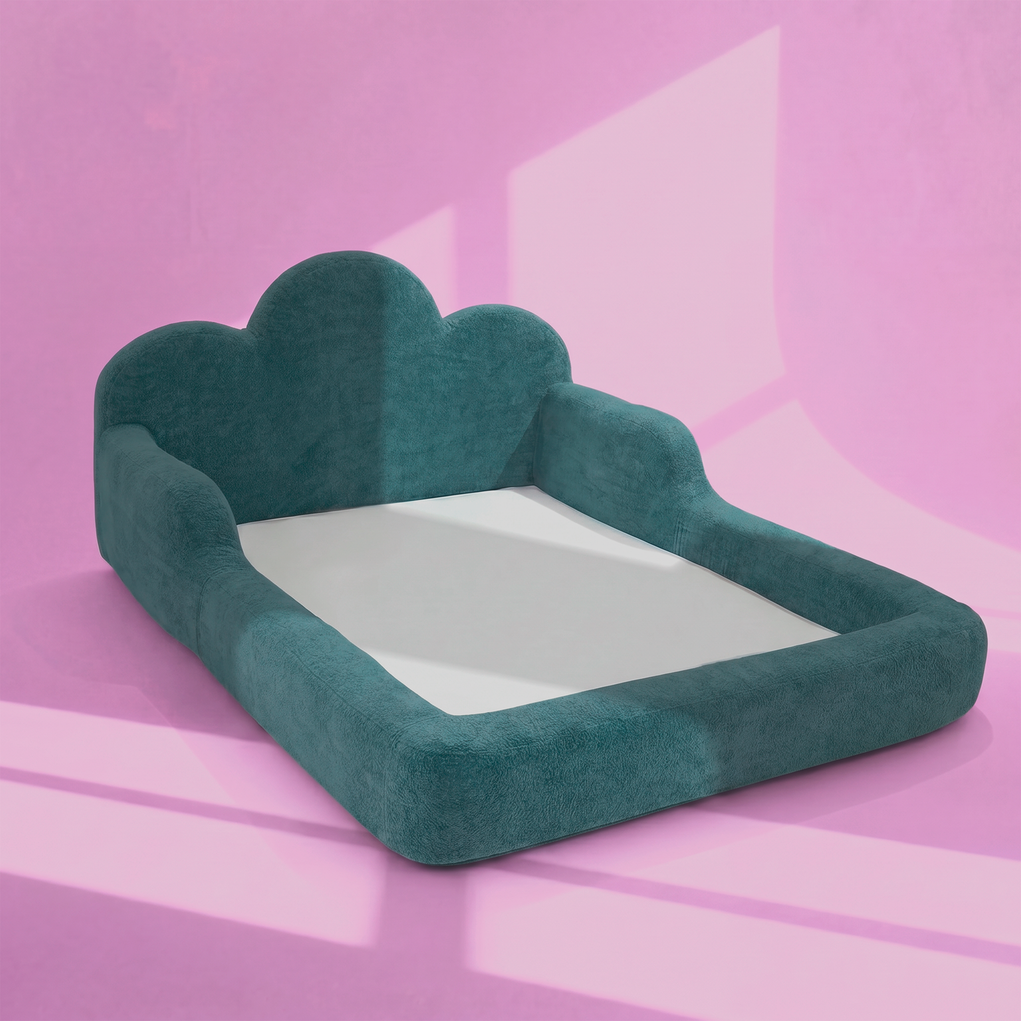 Cama Montessoriana Infantil Sonhos One Solteiro  - Azul