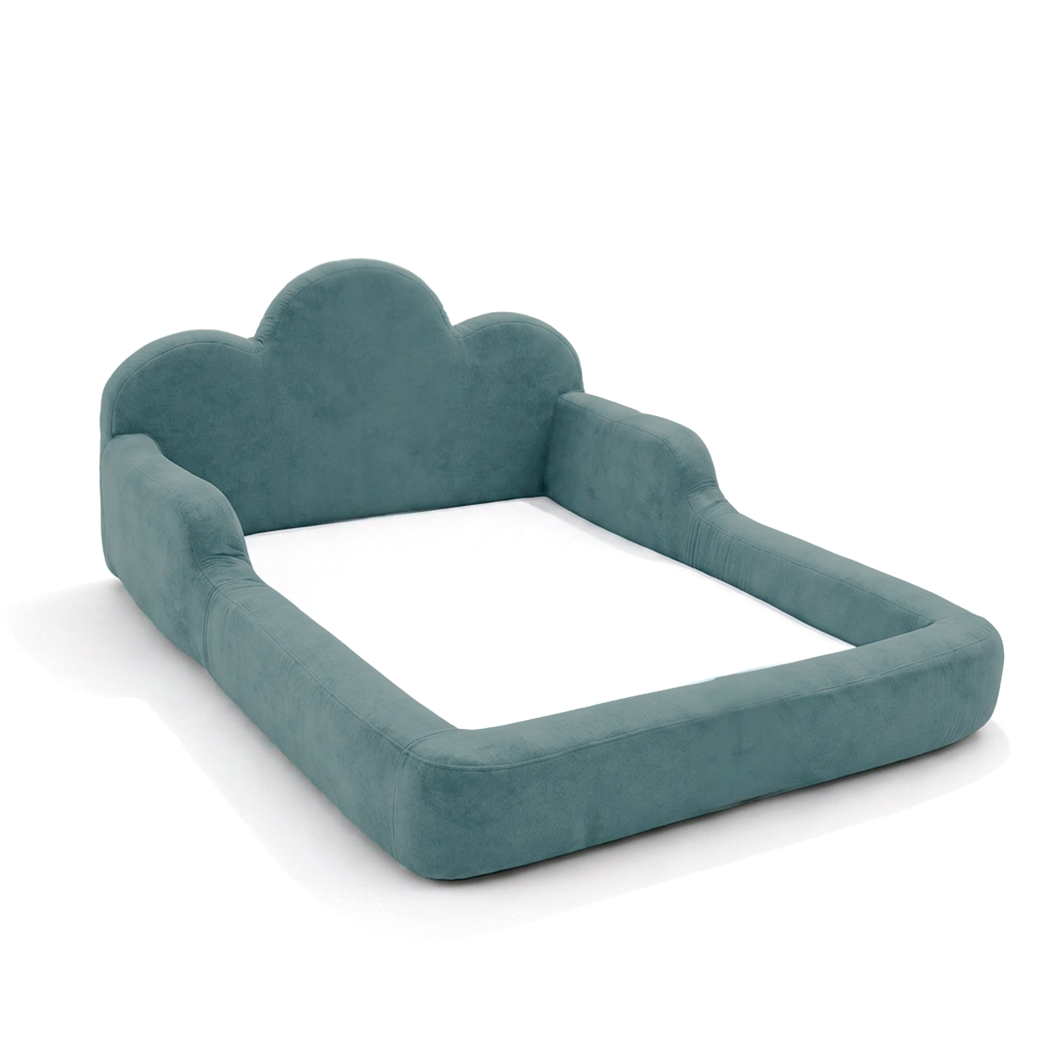 Cama Montessori Infantil Sonhos One Casal- Azul