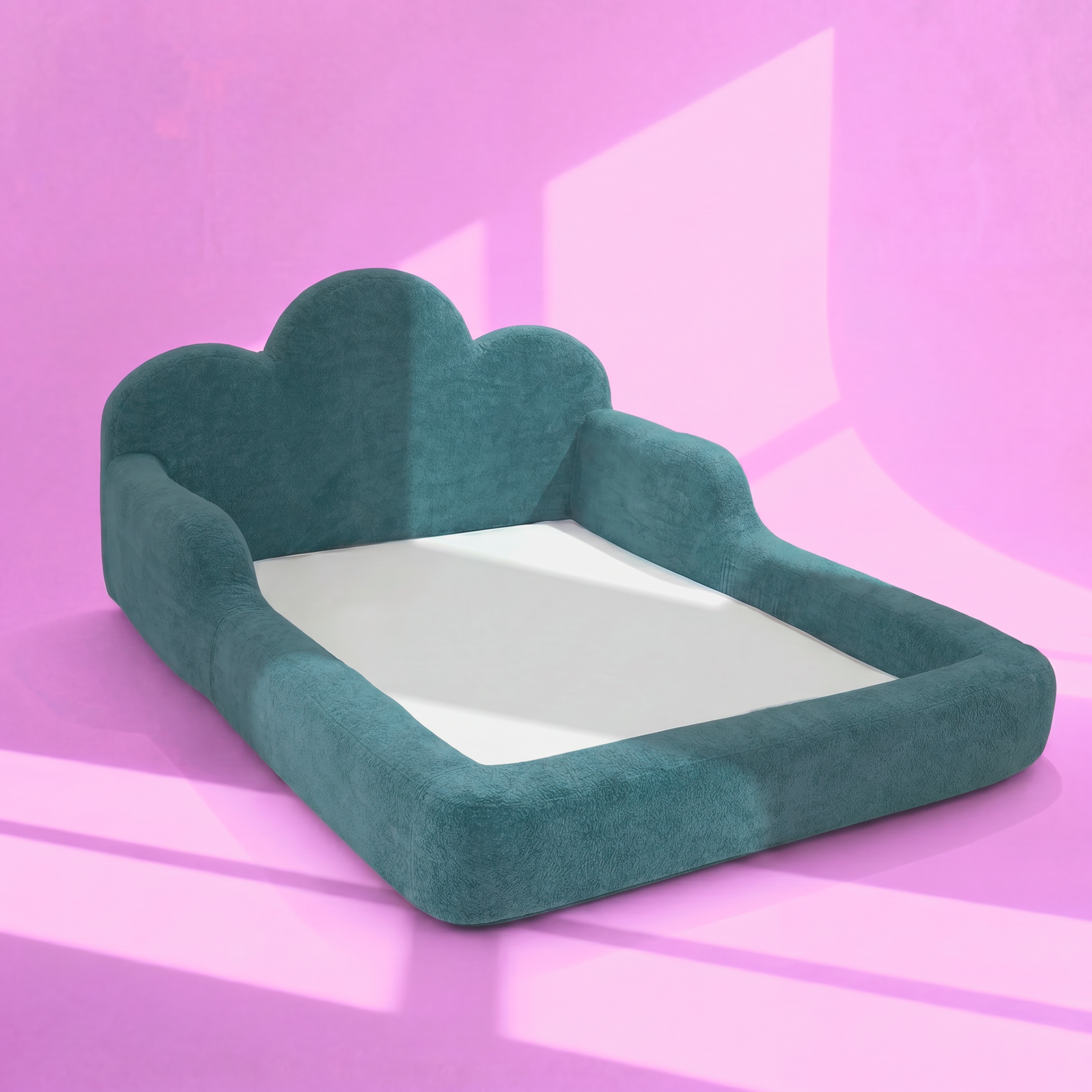 Cama Montessori Infantil Sonhos One Casal- Azul