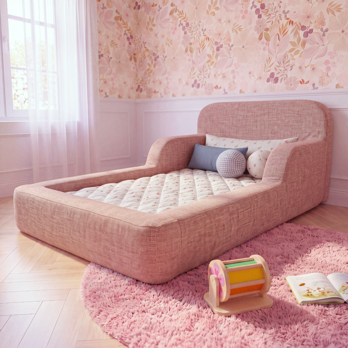 Cama Montessoriana Geow Rosa
