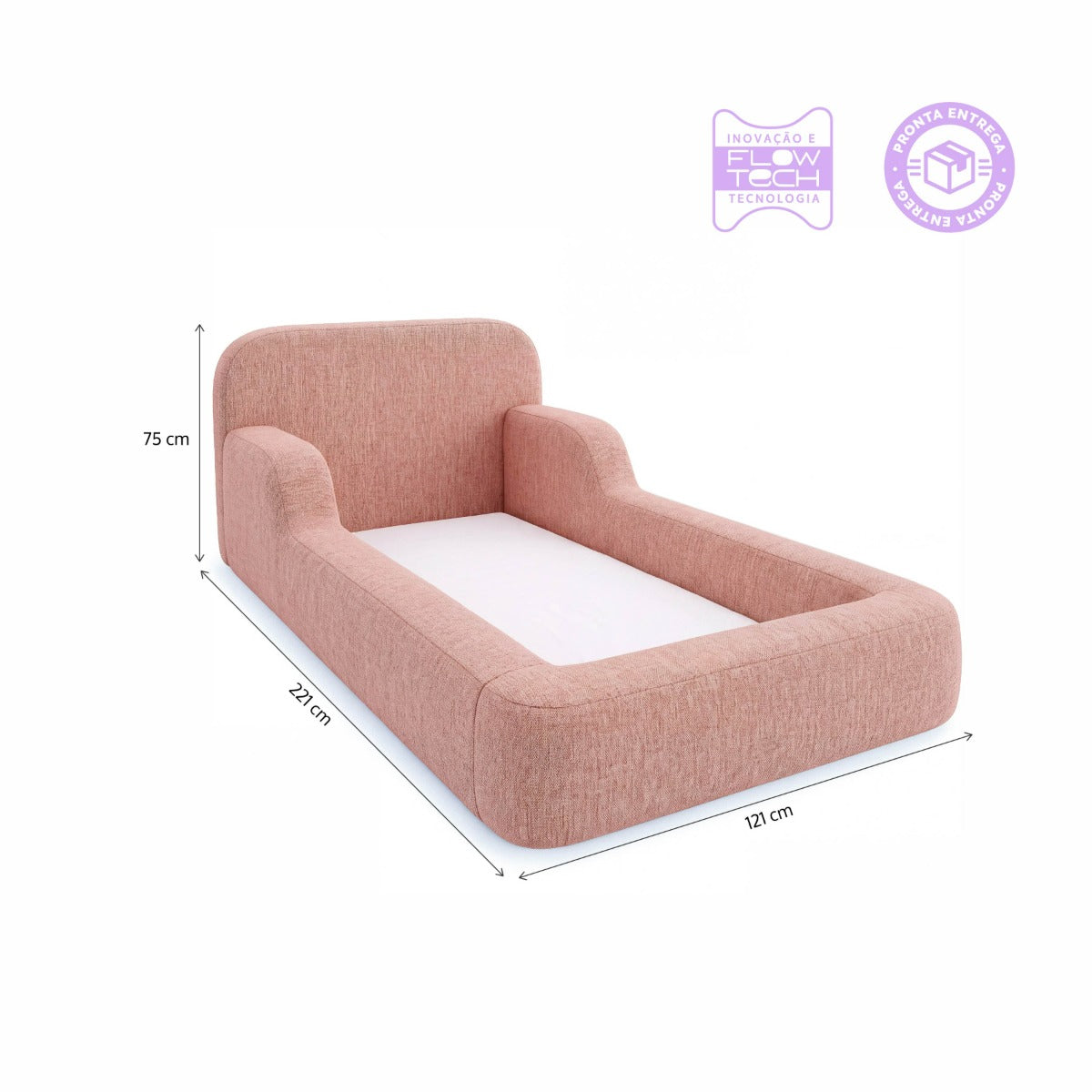 Cama Montessoriana Geow Rosa