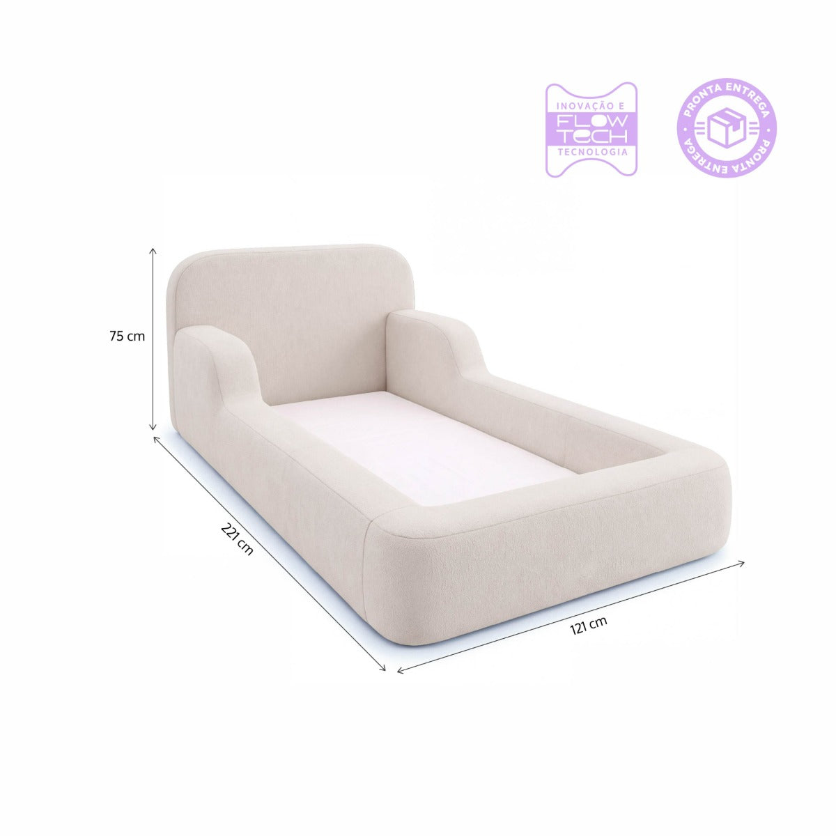 Cama Montessoriana Geow Bege