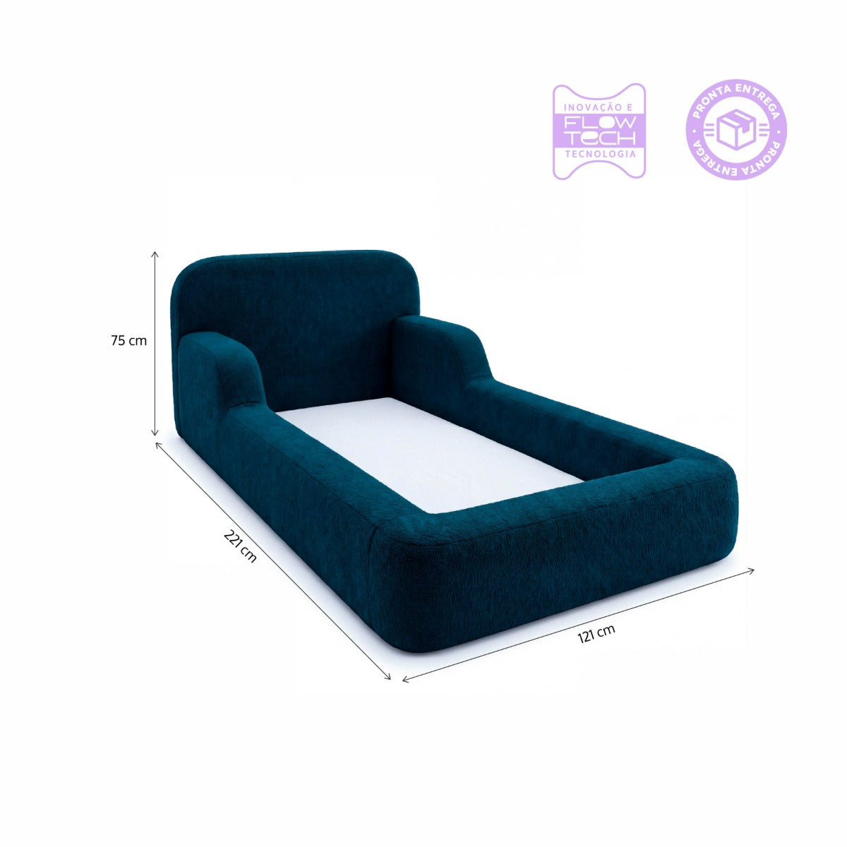 Cama Montessoriana Geow Azul Marinho