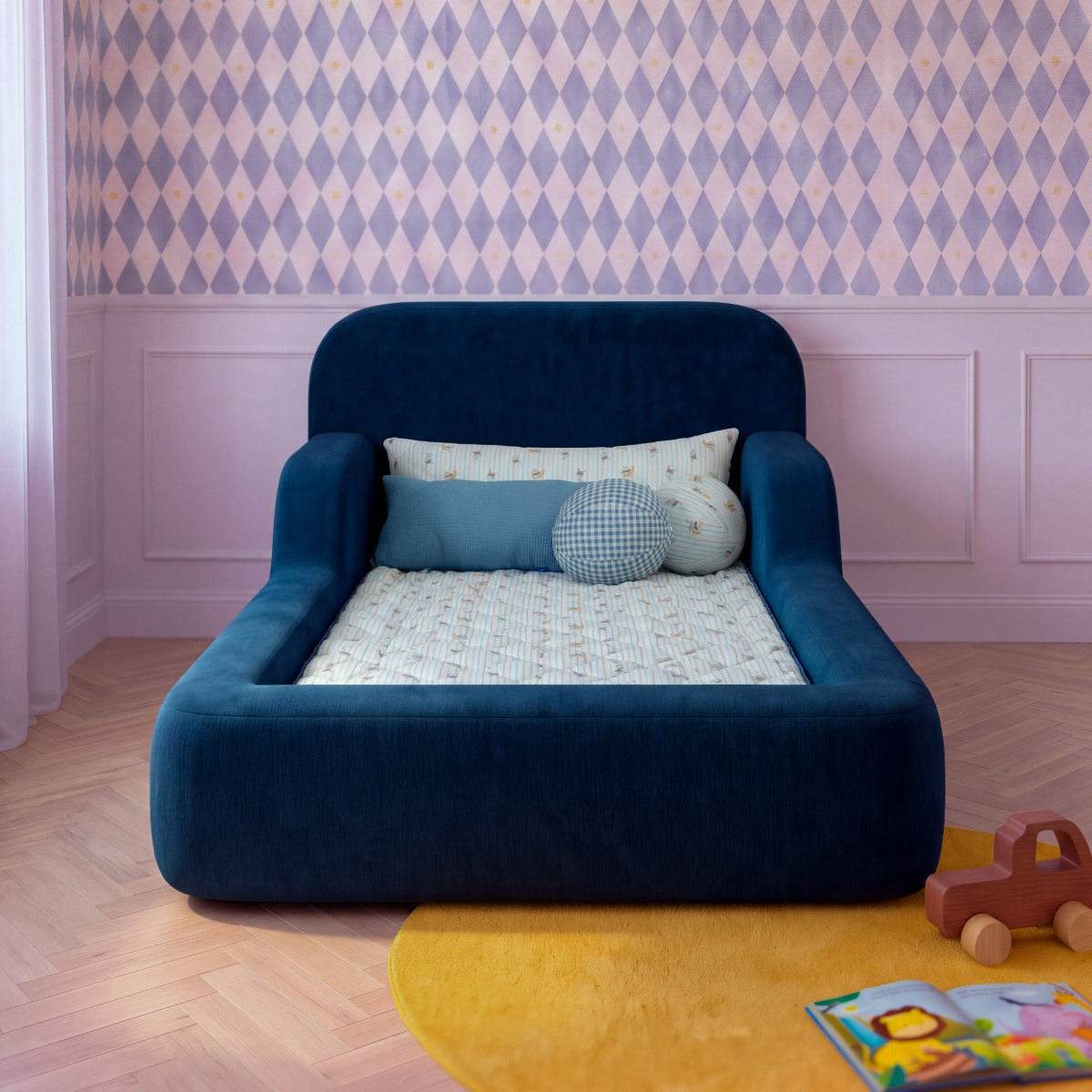 Cama Montessoriana Geow Azul Marinho