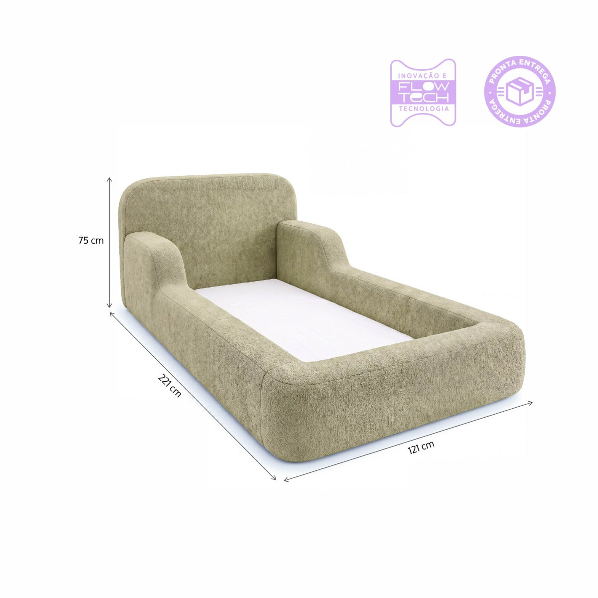 Cama Montessoriana Geow Verde