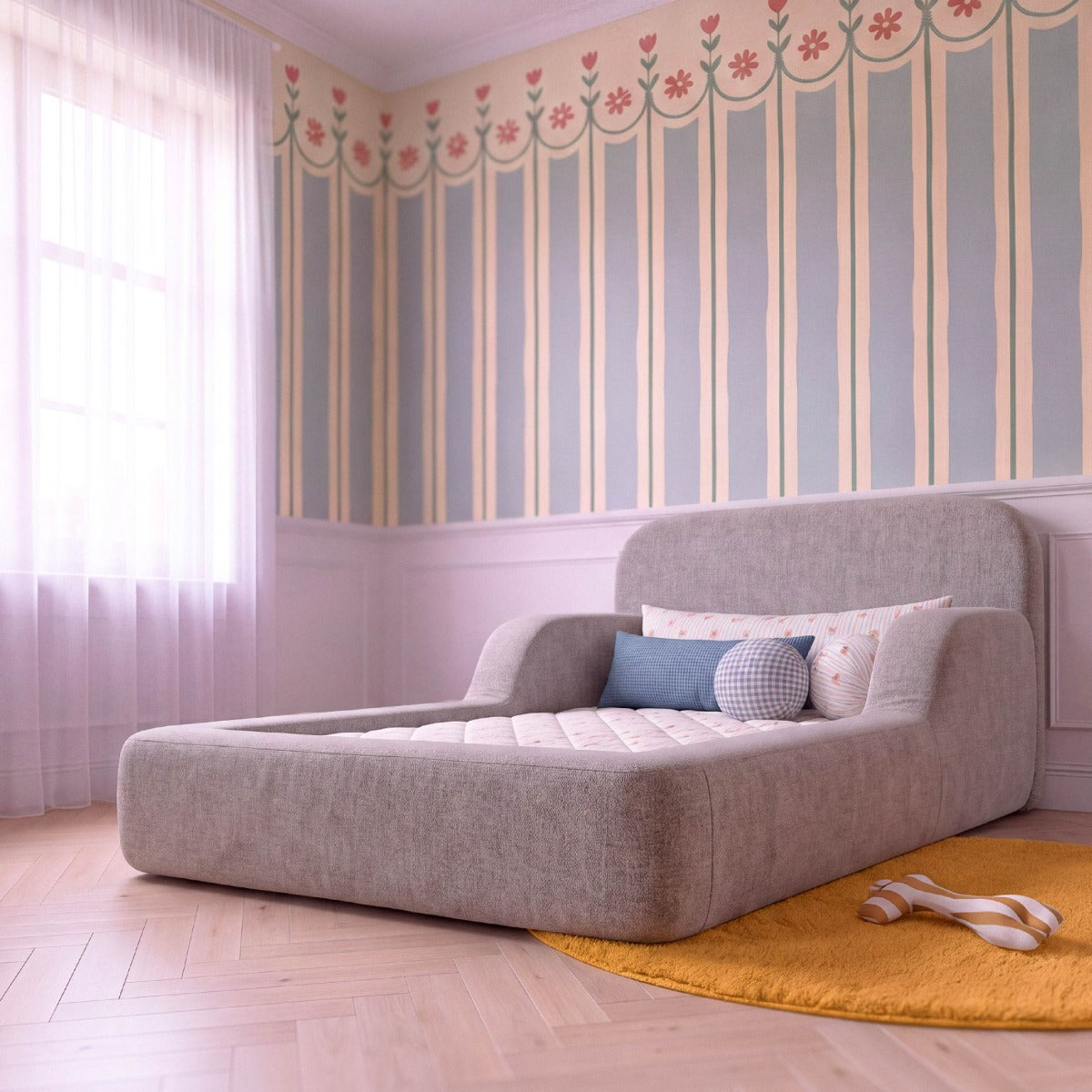 Cama Montessoriana Geow Cinza