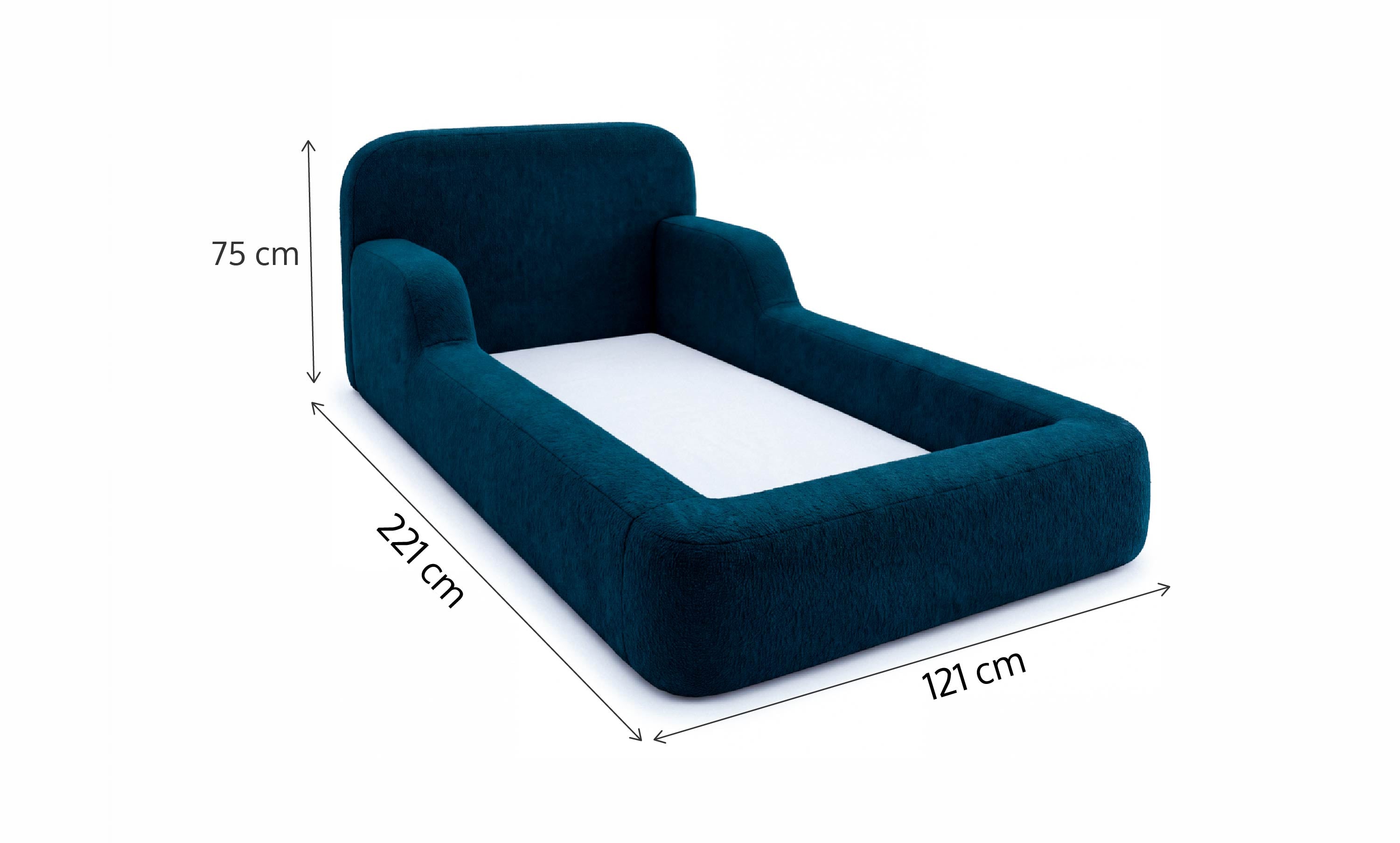 Cama Montessoriana Geow Azul Marinho