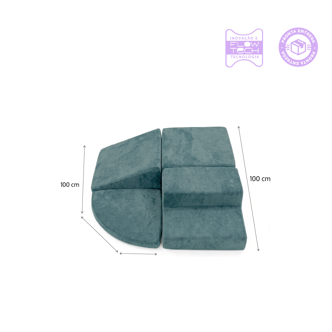 Circuito Modular de Brincar Infantil Aventuras Play - Azul