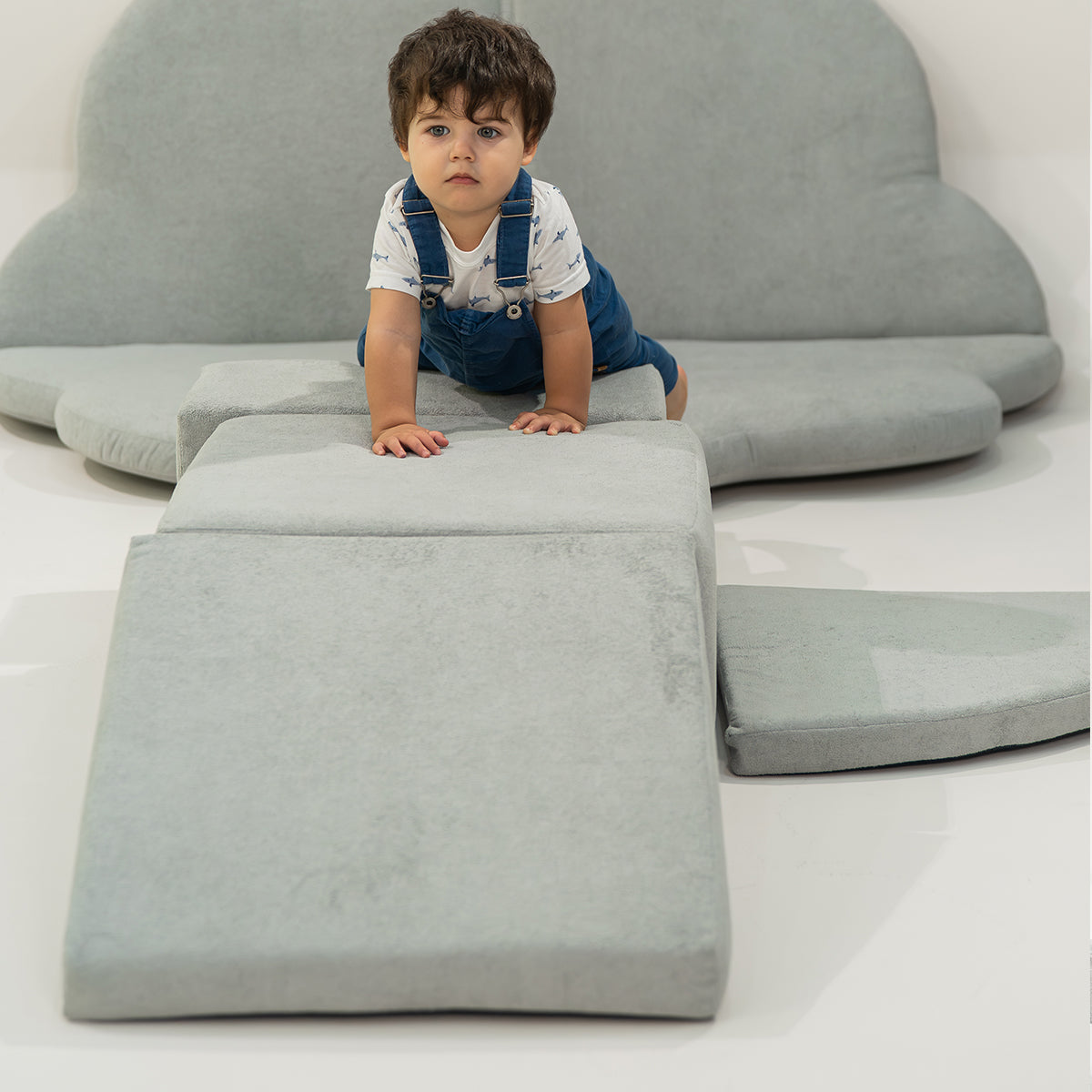 Circuito Modular de Brincar Infantil Aventuras Play - Cinza