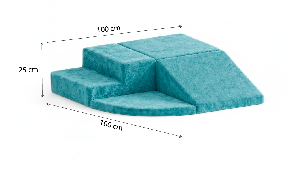 Circuito Modular de Brincar Infantil Aventuras Play - Azul