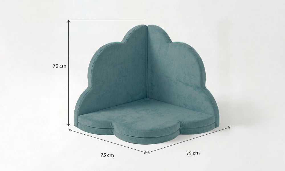 Tatame Modular Infantil Sonhos - Azul