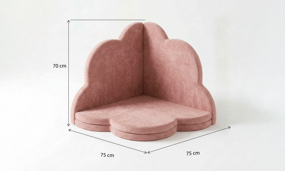 Tatame Modular Infantil Sonhos - Rosa